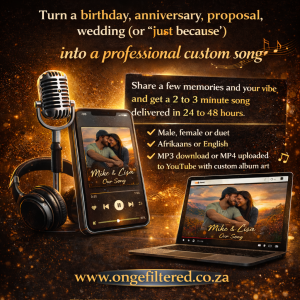Turn Your Story Into a Professional Song for any occasion